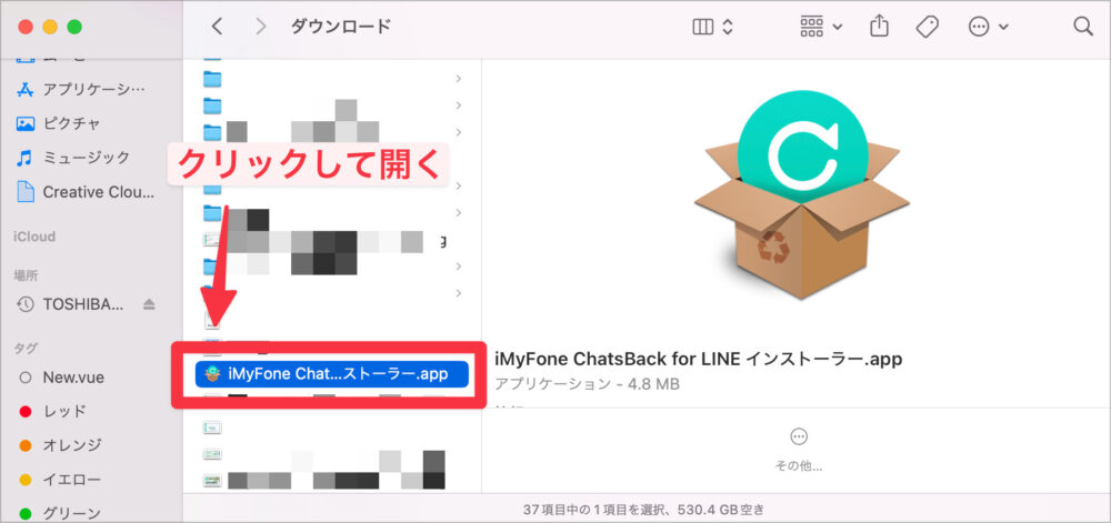 iMyFone ChatsBack for LINE インストーラー