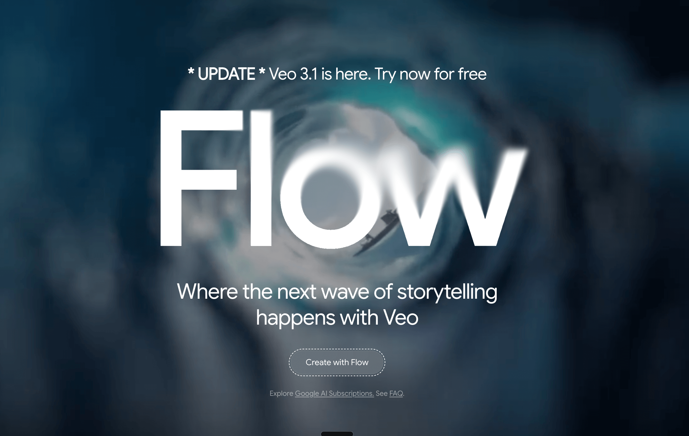 Flowのインターフェース画面