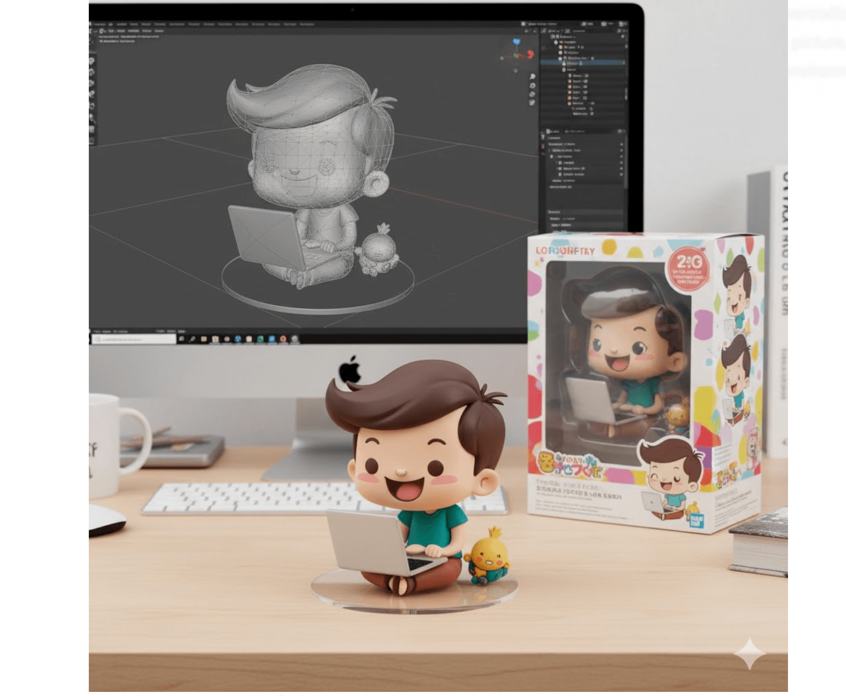せなおキャラクターの詳細表示