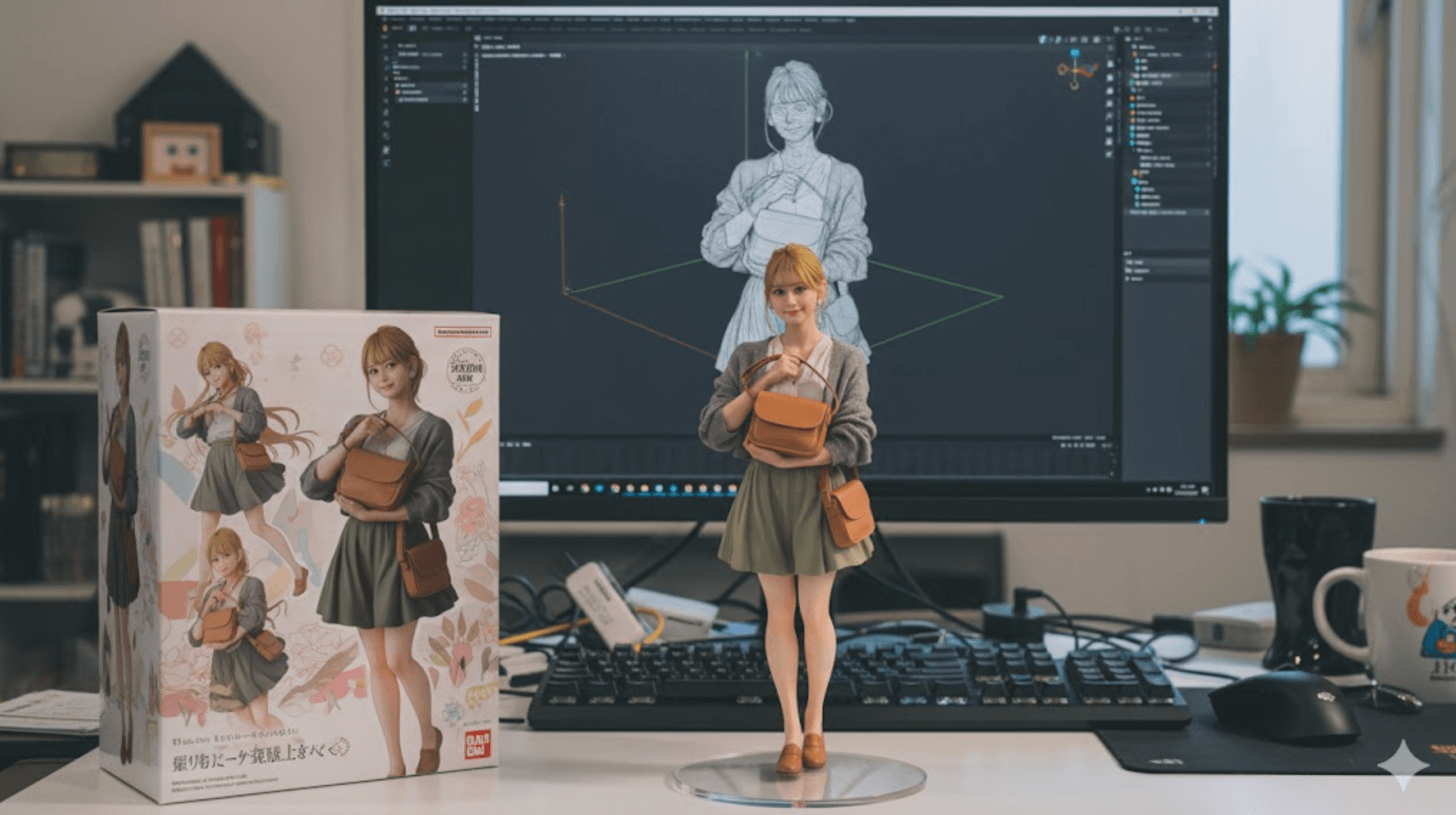 フィギュア化機能の例