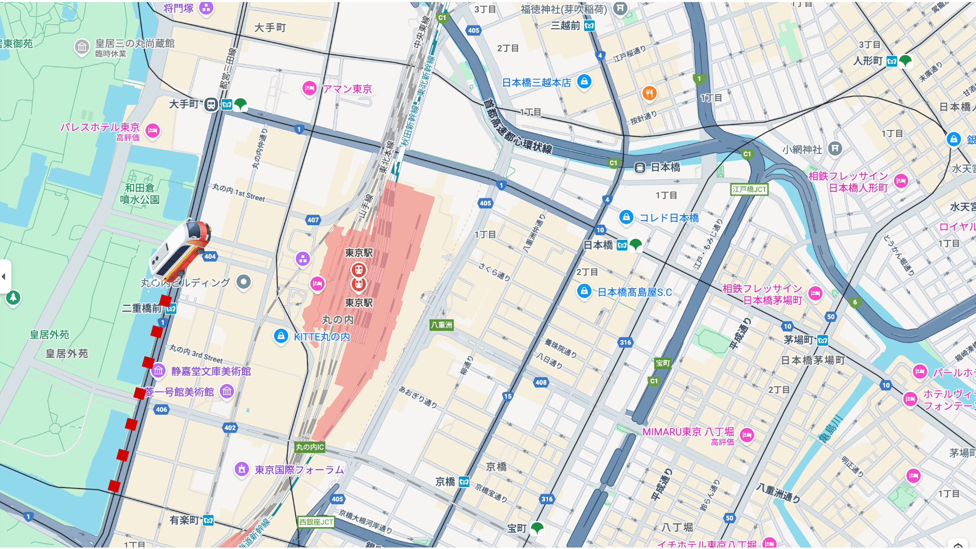 ペンツールで作成したエフェクト文字の例