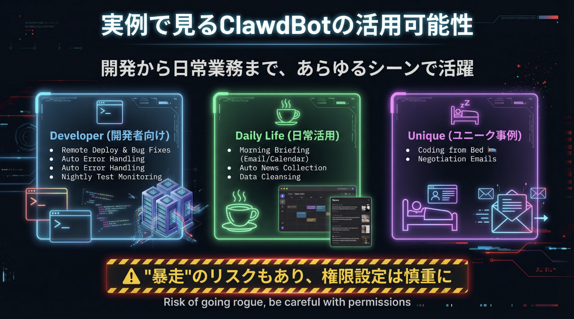 4つの主要なセキュリティリスク