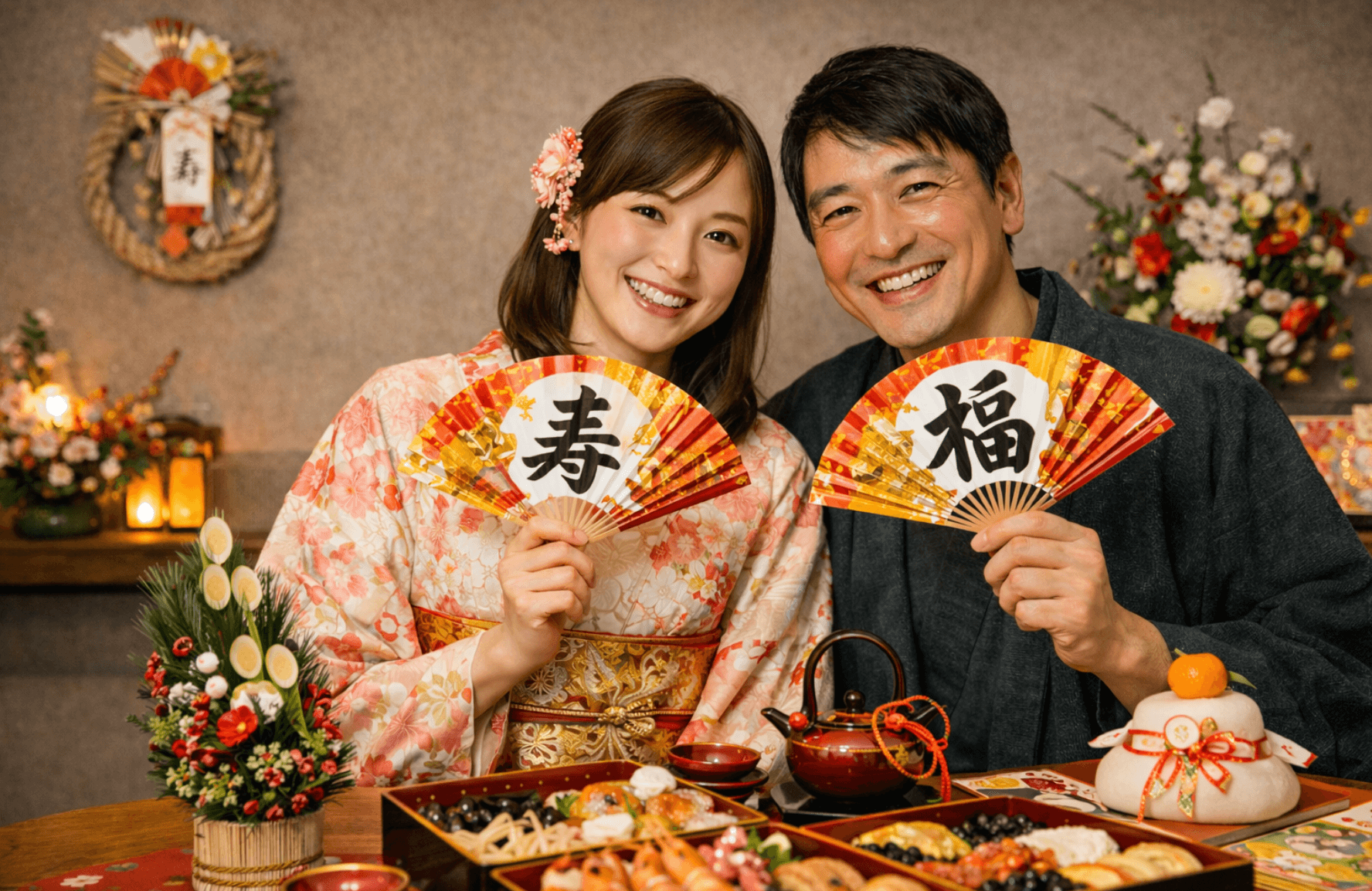 Nano Banana Proでお正月バージョンを生成