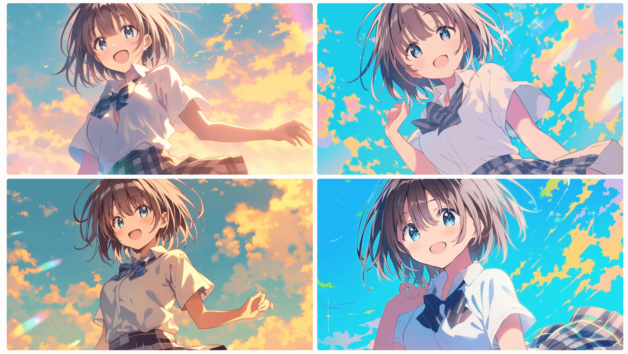 キャラクターリファレンスの結果画像