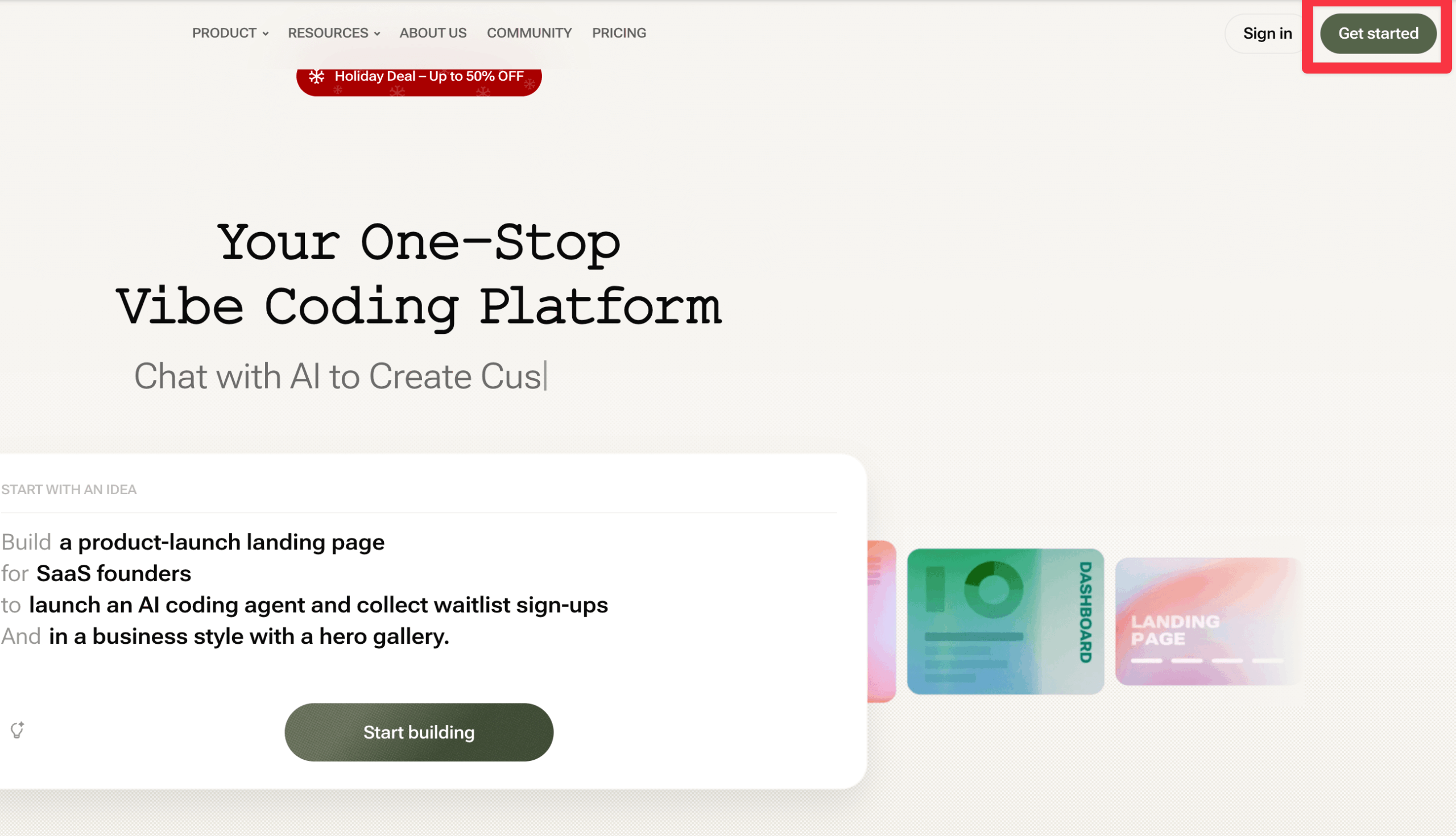 Youwareアカウント作成画面
