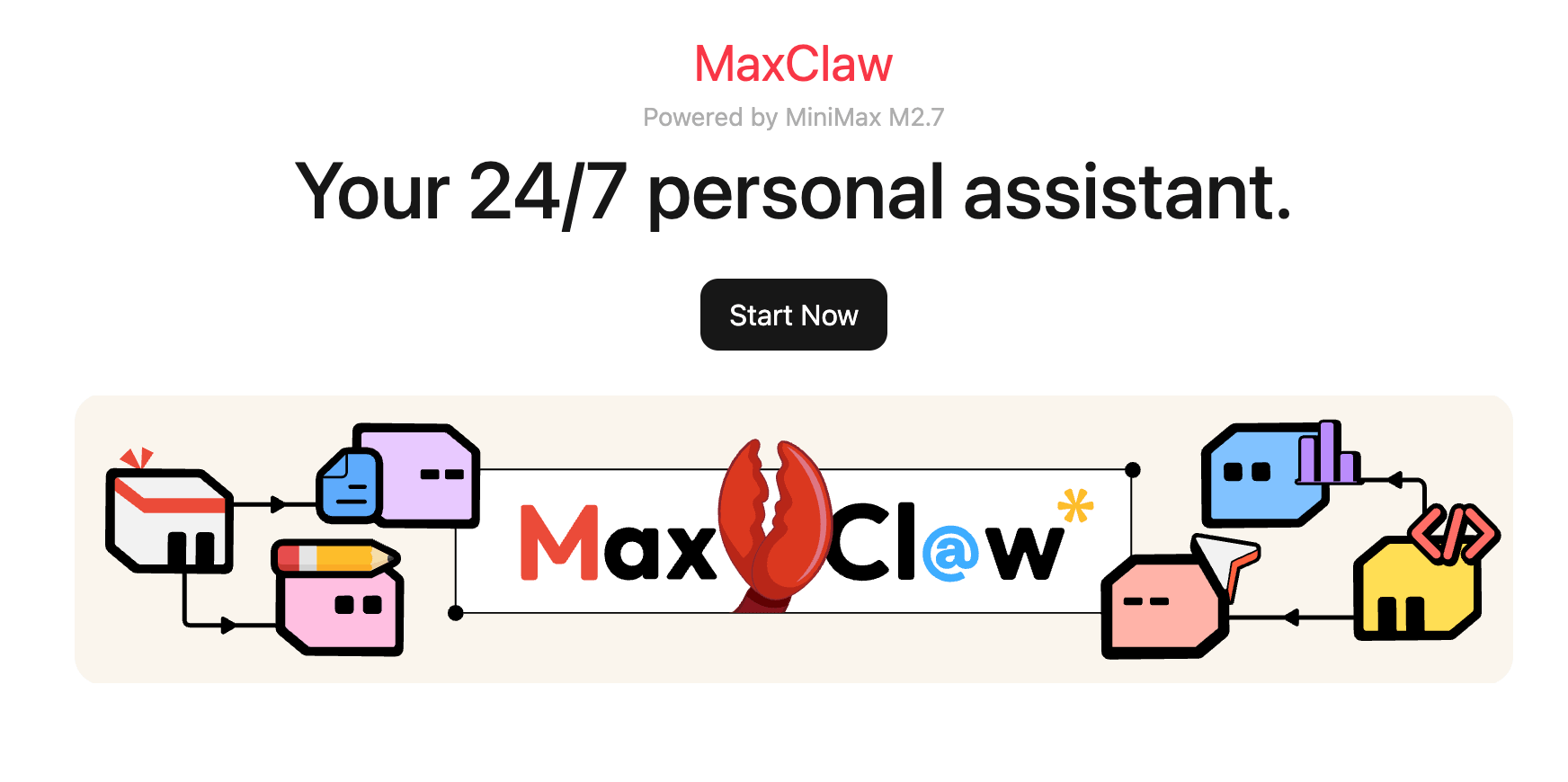 MaxClaw トップページ