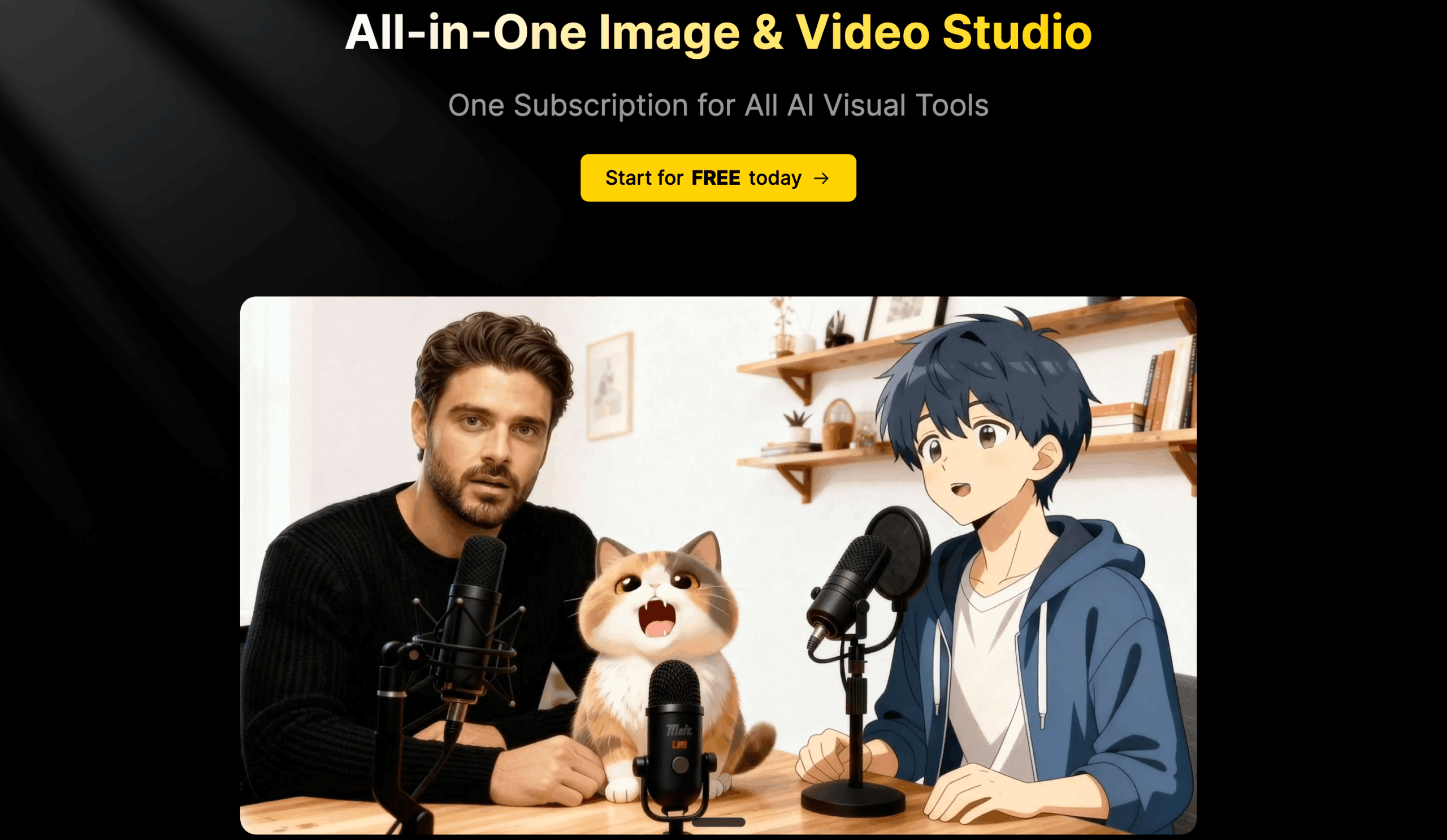 Dzineのダッシュボード画面